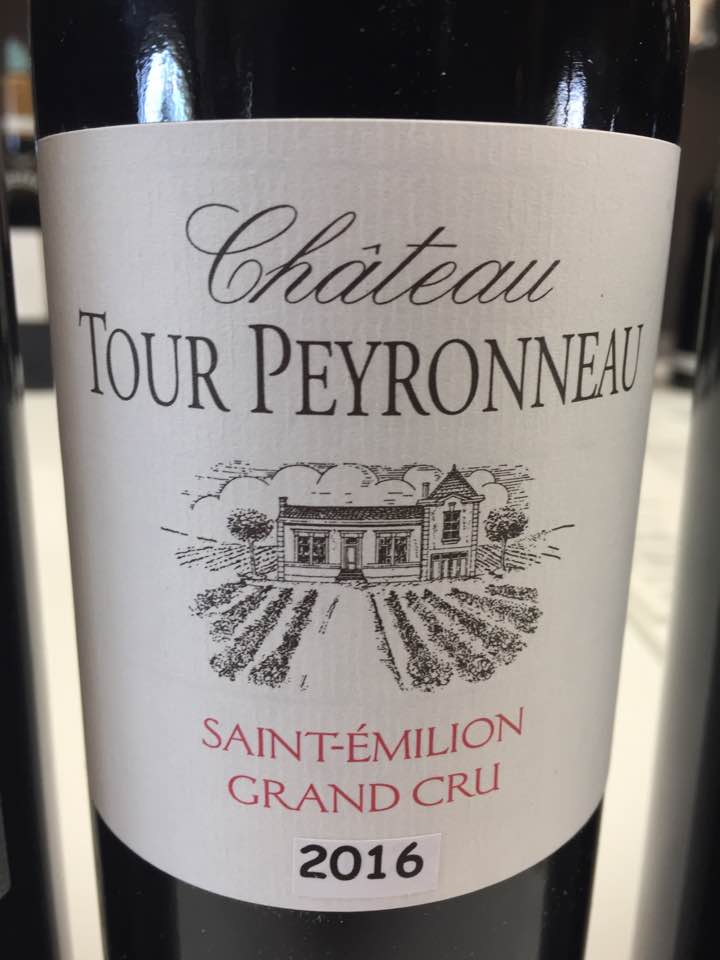 Château Tour Peyronneau  2016 – Saint-Emilion Grand Cru